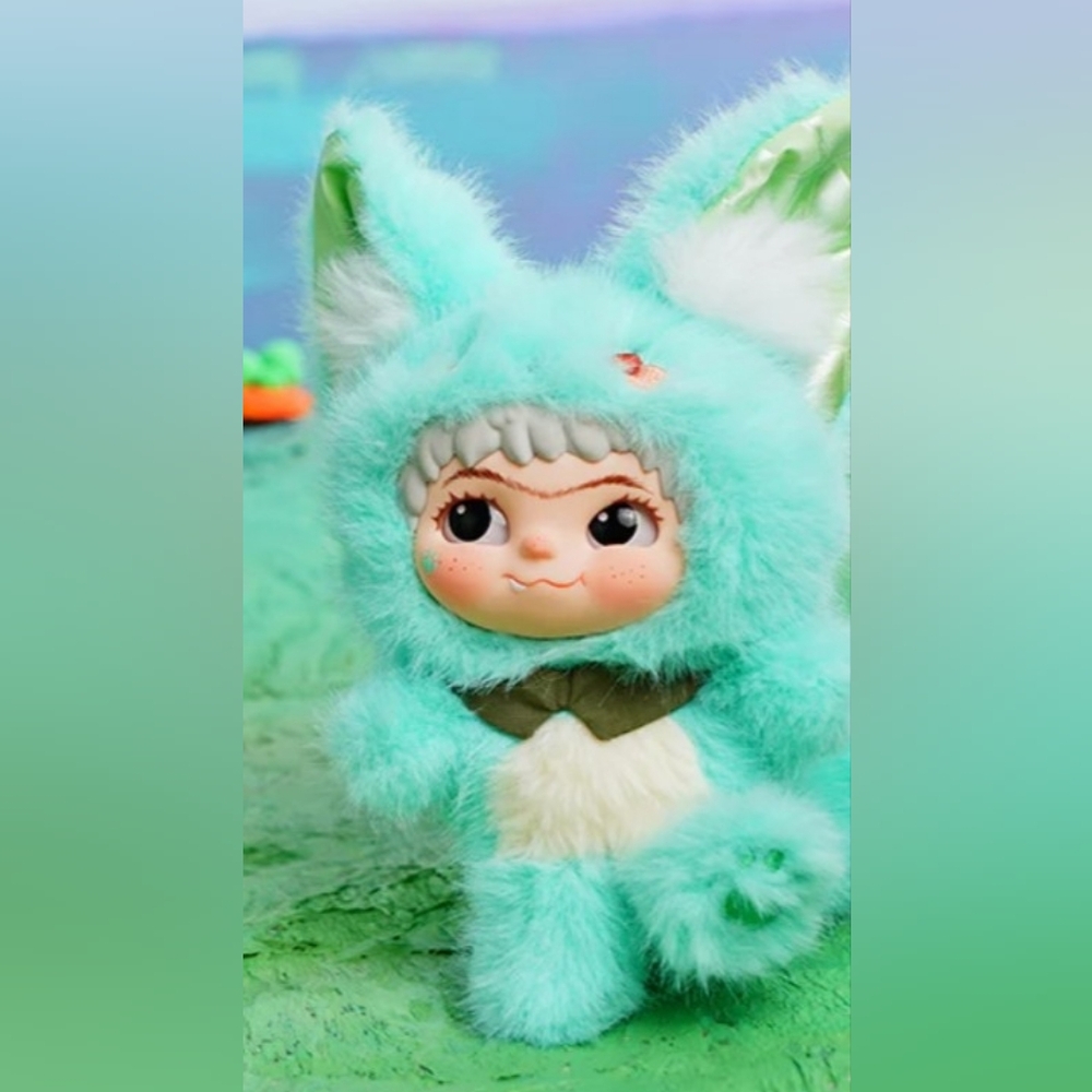 Wakuku Fox And Bunny Trick Or Treat "Cute Fox" Plush Pendent